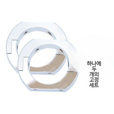 스테인리스 스윙 게이트 슈퍼마켓 계산대 출입통제 스프링식 안전표지 회전형 차단게이트 생활용품, 63개 분리형 카드홀더 1쌍, 63개