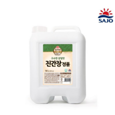 사조해표 옹가네 진간장 정품 14L(업소용), 14L, 1개