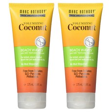 마크앤써니 코코넛 비치 웨이브 텍스처 크림, 2개, 175ml