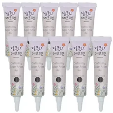 슈가티코 중탕없는 초코펜 데코펜 아이싱펜 블랙 18g 10개 초콜릿 케이크 레터링, 1개