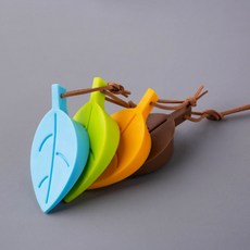 갑월 방문스토퍼 문쾅방지, 2나뭇잎스토퍼-옐로우, 1개, 2나뭇잎스토퍼-옐로우