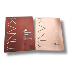 동서 맥심 카누 돌체 라떼 + 티라미수 라떼, 2개, 24개입