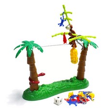 캐스비 몽키 바나나 밸런스 보드게임, 혼합 색상, 1개