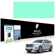앱솔레오 차량 네비게이션 액정 보호필름 저반사 먼지방지, 1세트, 모하비 더마스터 (지문방지)