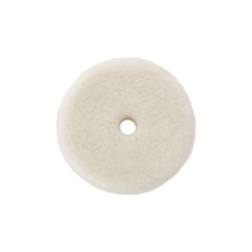 흰색 호주산 양모패드 5인치 코팅제연구소 폴리싱 광택 원스텝, 1개