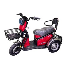 小布丁電動三輪車 兒童電動三輪車 電動代步車 售後保固, 紅色, 1個