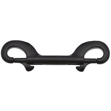 스테인리스 스틸 퀵 링크 카라비너 더블 엔드 볼트 스냅 다이빙 후크 클립, Black