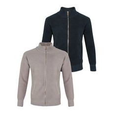 SNP 골프 남성 모션웜 하이넥 니트 집업 642310