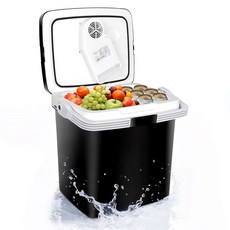 슈퍼 딜 프로 28QT 26L 휴대용 전기 쿨러 및 워머 캠핑 낚시 직장 해변 닉을 위한 미니 12V 자동차 냉장고 플러그인