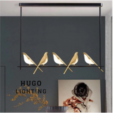 HUGO LIGHTING 喜鵲造型直排式吊燈 121cm 4000K LED