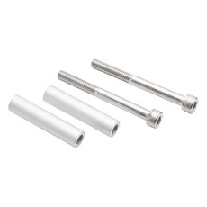 Thule Pack 'n Pedal 레일 연장 키트 실버 색상, Thule Pack 'n Pedal 레일 연 키트 실버