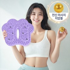 바디리듬 가정용 에어 지압 스텝퍼, 에메랄드 퍼플