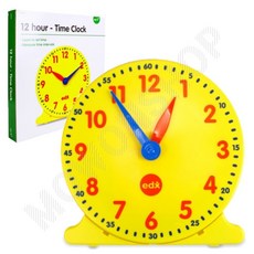 시계보기 수조작교구 모형시계 숫자놀이 5세교구 유아숫자놀이 수셈판