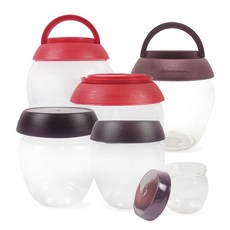 단지 PET 100g 항아리PET 플라스틱단지, 1개