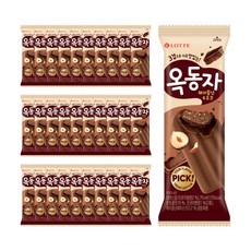 옥동자 헤이즐넛초코 바 아이스크림, 30개, 75ml