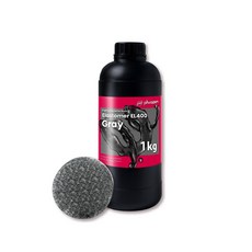 【原廠PHROZEN普羅森】EL400彈性樹脂 (1KG裝) 3D列印耗材, 1個, Gray, 1kg