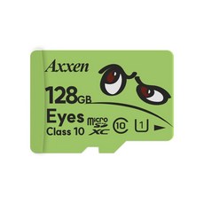 액센 아이즈 Eyes MicroSDHC MSD12 USH-1 (16GB/32GB/64GB/128GB), 1개, 128GB