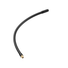 REPAIROCK 범용 타이어 팽창기 연장 튜브 에어 펌프 연장 호스 어댑터 타이어 밸브 32cm(12.6인치) M8x0.8 10mm OD 내구성 고무 블랙 커넥터 자동 교체