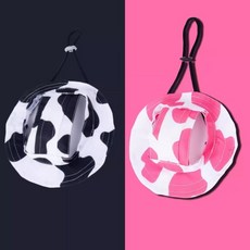 애완동물여름모자 귀달이햇빛차단 소형견고양이, S 머리 둘레 28CM 약 1 0 3 5kg, 소 블랙 소 파우더