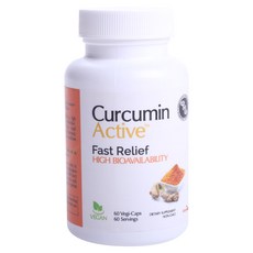 AOR 薑黃素萃取素食膠囊, 1個, 60 件