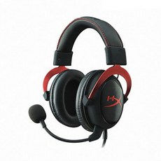 킹스톤 HyperX Cloud II 게이밍 헤드셋 RED 출고 병행 벌크 택배, Gun Metal+전용거치대