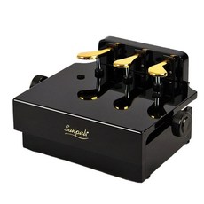 피아노 보조페달 높이조절 받침대 발받침대 레슨, 무광택 베니어 H1 화이트