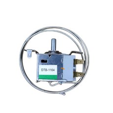 DTB-1164 冰箱冷藏室溫度控制器 適用雙門冰箱及單門小冰箱調溫器, 銀