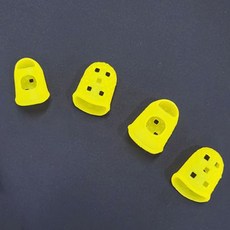 손가락골무 사무실 작업용 실리콘 골무 특대옐로우1개 lyc9+9NRq