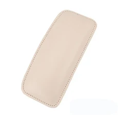 자동차 무릎 쿠션 패드 자동차 센터 콘솔 무릎 다리 트림 쿠션 방수 부드러운 스펀지 자동차 프레임 보호, 01 beige 1pcs