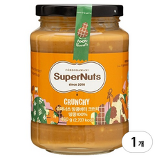 슈퍼너츠 땅콩버터 크런치, 1개, 460g