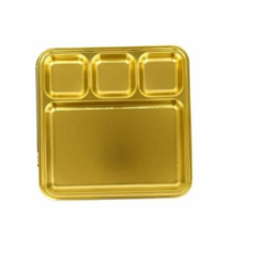 밑반찬접시 4칸 나눔접시 반찬접시 고기집접시 79000EA 1EA, 본상품