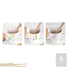 행운과 도자기 절구 도자기절구통, 소