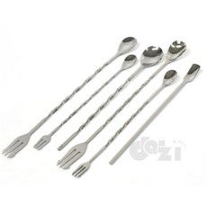 홈카페 테이블스푼 카페커트러리 양식기, 천성 바스푼포크24종-특대32.5cm