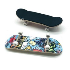 限時下殺 手指滑闆專業軸承輪指尖雙翹闆楓木入門寬闆創意解壓兒童玩具禮物 5, AA4,30*100MM軸承輪專業手指滑板, 1個