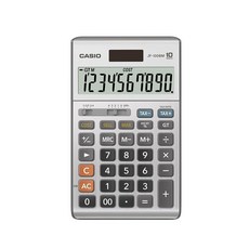 Casio 기본 기능 계산기 멀티컬러 (JF-100BM), 1 Count (Pack of 1)