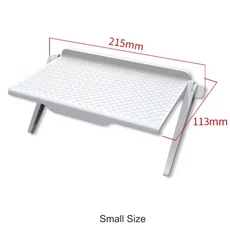 조정 가능한 TV 화면 상단 선반 디스플레이 선반 컴퓨터 모니터 라이저 데스크탑 스탠드 TV 랙 TV 상단 모, 03 ZWJ-B-1