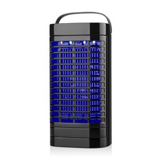 吸入式電擊捕蚊燈 DC供電, 黑色 (超商最多4台)