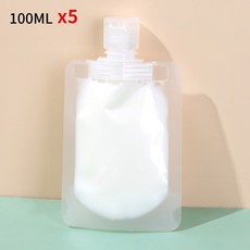 30/50/100ml 리필 가능 포장 가방 여행 필수 로션 화장품 샴푸 샤워 젤 휴대용 가방 메이크업 유체 병