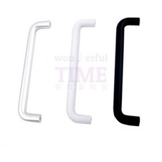 원더풀타임 ㄷ자 손잡이 붙박이, 01. 실버/96P, 1개