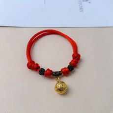 哆哆購 寵物飾品 貓咪項圈 可調節刻字 防走丟 身份牌 脖圈 掛飾, 1個, 紅繩+金色宮鈴,XS建議1-4斤