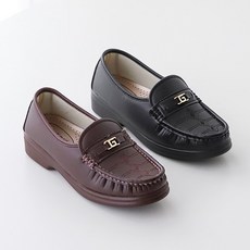 스타슈 큐릭스 금장 엄마 중년여성 할머니 로퍼 효도화 컴포트화 국내제작