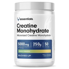 BUCKED UP 精華肌酸一水合物 6000mg 芒果鳳梨, 1個, 335g