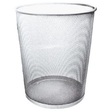 ABEL 力大牌 網狀垃圾筒 60101 15.6g, 銀色