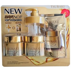 츠바키 0초 헤어팩 180g X 2입+리필150g+펌프, 1개