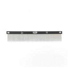 강아지 고양이 빗 스텐 일자빗 털정리 엉킴제거 그루밍 브러쉬 블랙