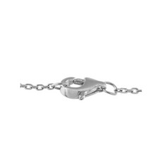 LB 익스클루시브 중고 14K 화이트 골드 다이아몬드 브레이슬릿