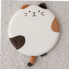 극세사 방석 메모리폼방석 바둑냥 냐옹이 40x40cm 59000EA 1EA