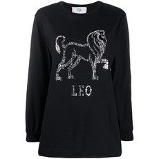 알베르타페레티 크리스털 장식 스웨터