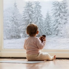 아파트 베란다 창문 유리창 투명 단열 필름 시트지, 단품
