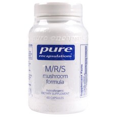 Pure Encapsulations M/R/S蘑菇配方膠囊, 1罐, 60顆